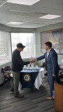 Representative John Mannion and Joe Pounder