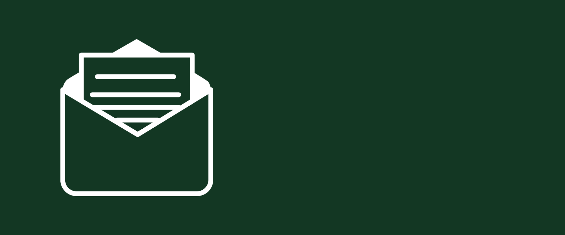 Newsletter Subscription Banner